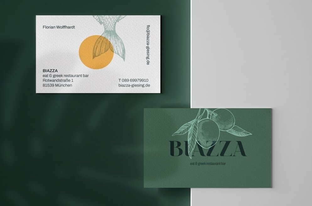 Der Markenauftritt des BIAZZA Giesing - Ein Projekt der Werbeagentur in München Agentur 22.
