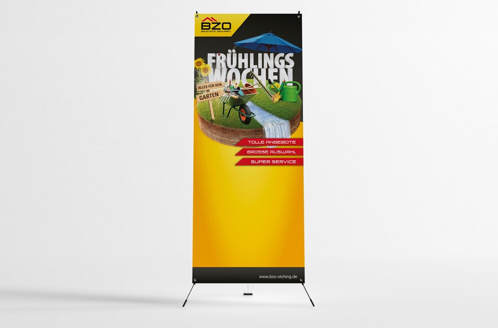 Frühjahrekampagne für BZO - Ein Projekt der Agentur 22.