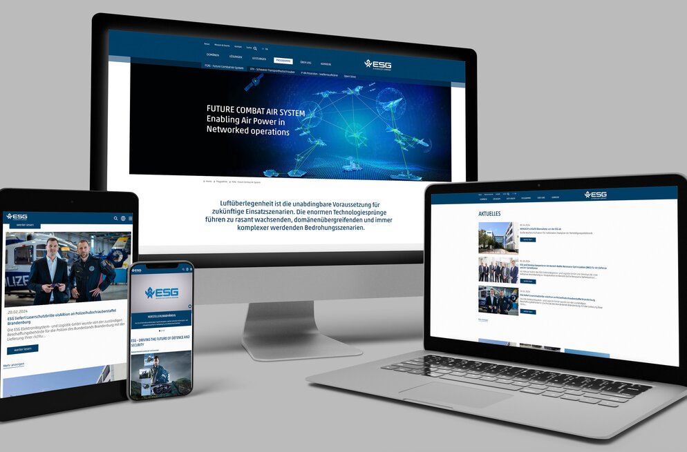 Der Website Relaunch beinhaltete technische und visuelle Updates für das Unternehmen aus München. 